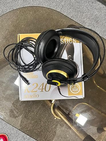 Akg k 240 ideal vəziyyətdedir yeni alınıb qutusu sənədi səsyazma lalafo.az -da Akg k 240 ideal vəziyyətdedir yeni alınıb qutusu sənədi səsyazma