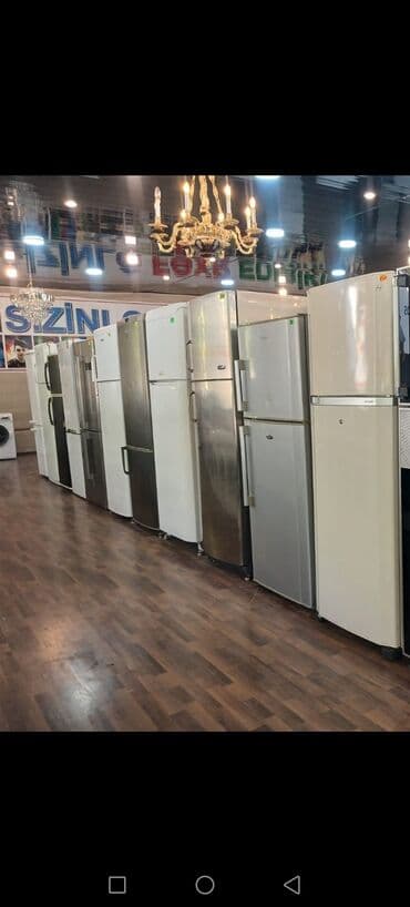 Məhsul: Müxtəlif modellərdə məişət soyuducuları Təsvir: - Üstdən