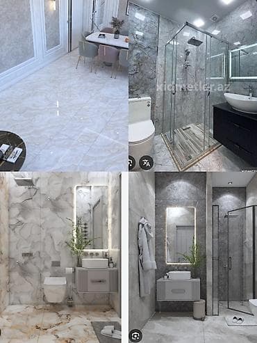 hamam tualet: Mərmər naxışlı kafel-metlax kolleksiyası - İstifadə sahələri: hamam — 1