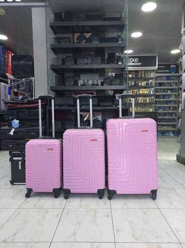 yol cantası: Polikarbonatdan hazirlanib. S-120m. M-160m. L-200m Camadan — 1