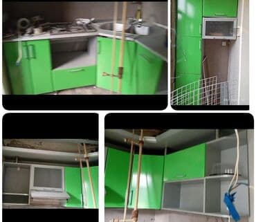 24Mətbəx mebeli satılır Ölcu 3 yarım olar. *Qiymət 280 azn* Ünvan — 1