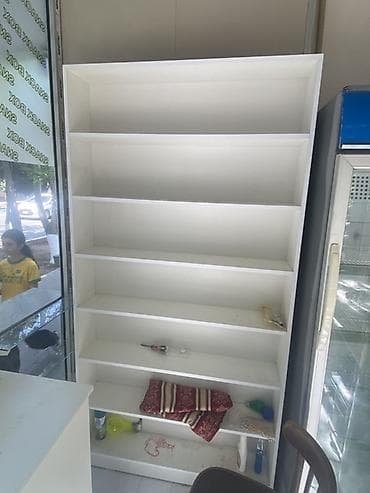 yataq otagi dest: Ağ rəngli vitrin və mebel dəsti – mağaza/ofis üçün - 1 ədəd — 3