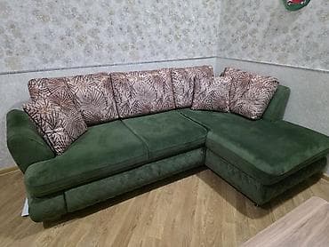 Künc divan, Açılan, Vеlur parça