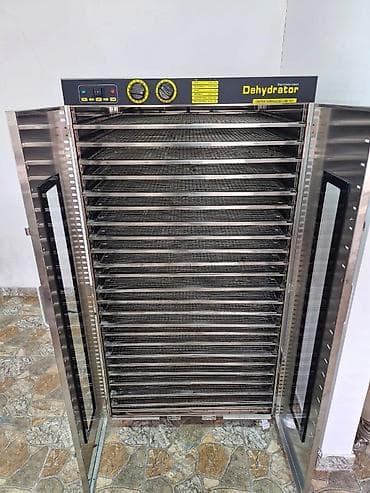 Restoran, kafe avadanlığı: Sənaye tipli qida quruducu – paslanmayan polad korpuslu - Model — 2