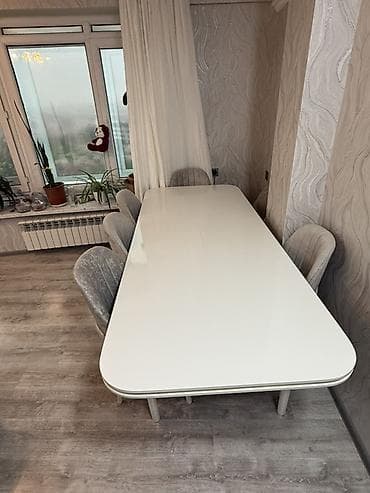 stul 30 azn: Qonaq otağı üçün, İşlənmiş, Açılan, 6 stul — 3