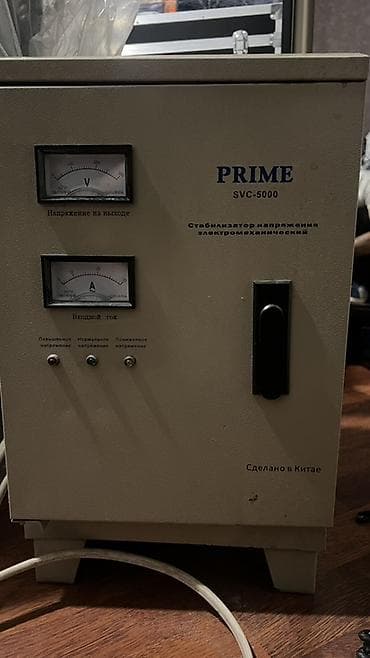 PRIME SVC-5000 – Elektromexaniki gərginlik stabilizatoru