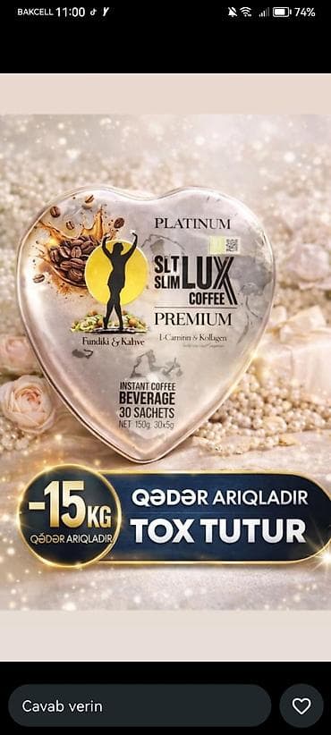 kahı: SLIMLUX Premium Coffee – darçınlı, fındıqlı və klassik variantlarda — 3