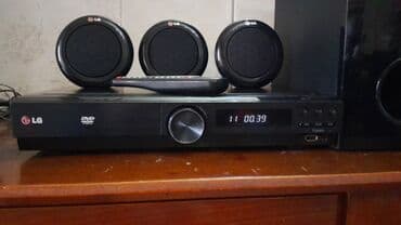 səs gücləndirci: Musigi mərkəzi LG 5,1 resiver Aux, Usb,Fm radio,Dvd cd mp3 6 dənə — 4