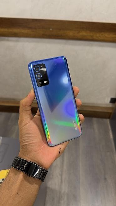 Oppo A55 5G, 128 GB, rəng - Mavi, İki sim kartlı — 1