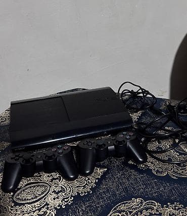 plesteywin 3: Sony PlayStation 3 Super Slim oyun konsolu 500 gb yaddas 32 oyun ela — 2