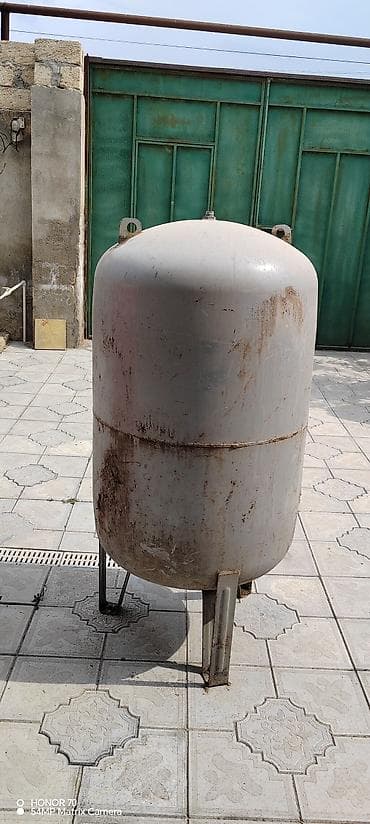 Bak, Metal, 500 l l, İşlənmiş, Ödənişli çatdırılma