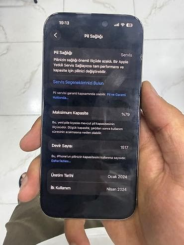 iphone 15 satış: IPhone 15 Pro, White Titanium, Face ID — 2