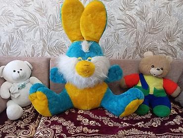 usaq oyuncaq magazalari: Böyük ölçülü yumşaq oyuncaqlar dəsti - 1 ədəd çox iri dovşan fiqurlu — 1