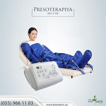 ezele kutlesi artirmaq ucun aparat: Pressoterapiya cihazı Pressoterapiya və limfodrenaj üçün BES-S-11B — 1