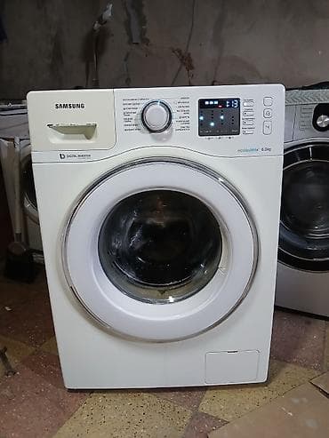 ady smart proqrami: Samsung paltaryuyan maşın – Ecobubble, 6 kq - Ön yükləməli, ağ korpus — 1