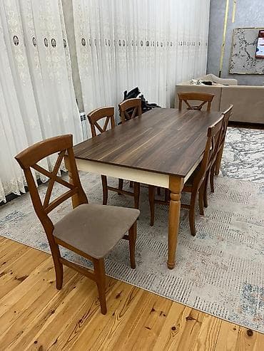 Masa dəsti satılır 400₼. Embavood. Açılır. Ünvan Kənd