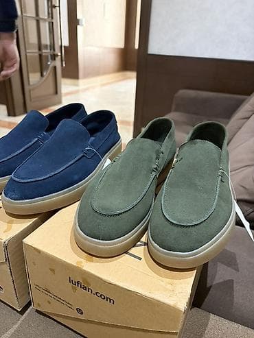 makasin ayaqqabi: Ölçü: 44, rəng - Göy, Yeni — 4