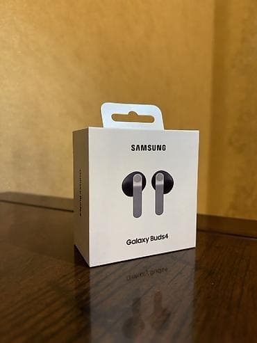 Kompüter və noutbuk aksesuarları: Samsung Galaxy Buds4 – simsiz qulaqlıq Xüsusiyyətlər: - Aktiv — 1
