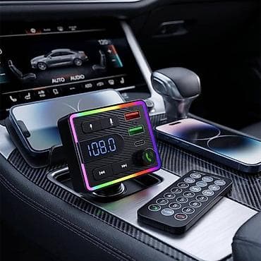 modio m28: Avtomobil üçün Bluetooth FM Modulyatoru və Sürətli Şarj Cihazı A01 — 2