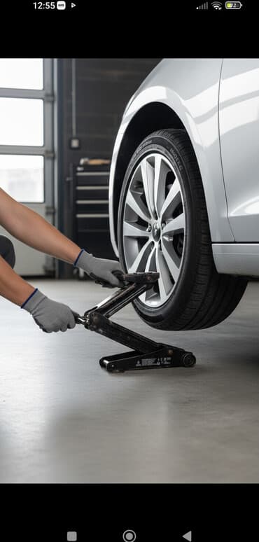 запчасти lexus trike: Б/у Механический Домкрат, Максимальная грузоподъёмность: 5 т, Самовывоз — 1