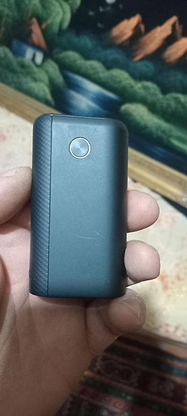 qəlyan şüşəsi: Elektron siqaret (vape) mod korpusu - Kompakt, ovucda rahat tutulan — 1