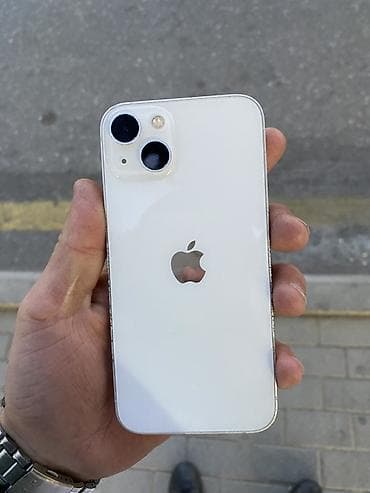 iphone qiymet: IPhone 13, Ağ, Face ID — 3