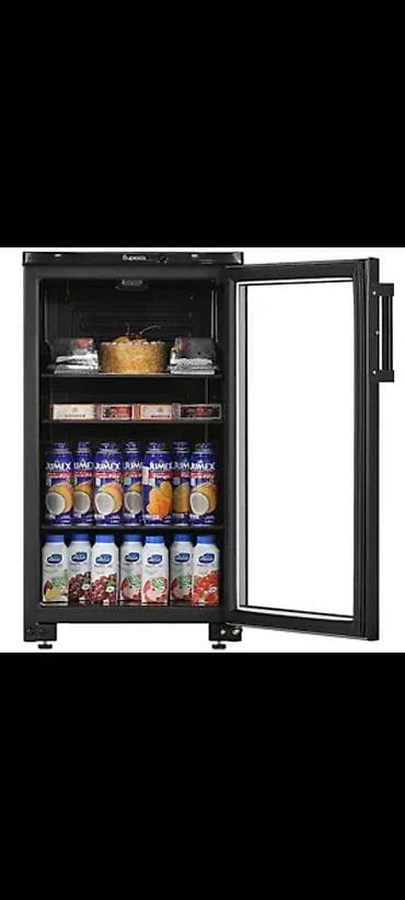 qapi zvanoku: Mini bar Soyuducu Biryusa Model:B-L102 Rusiya istehsalı Reng Qara Şüşə — 6
