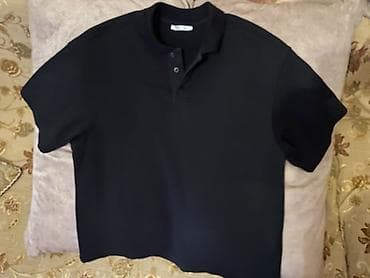 pol sapoglar: Polo köynək, Zara, S, rəng - Qara — 1