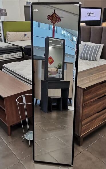 Güzgülər: Güzgü Döşəmə üstü, Kvadrat, Sadə, Çərçivə ilə — 7