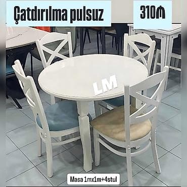 Mdf yumru masa desti Ölçü bağlı 90*90 Şəhər içi çatdırılma pulsuzdur