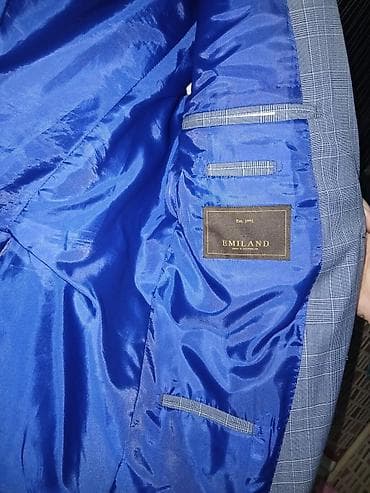 Pencəklər: 600 tikilib 150 m EMILAND kişi pencəyi - Rəng və naxış: Açıq-boz — 1