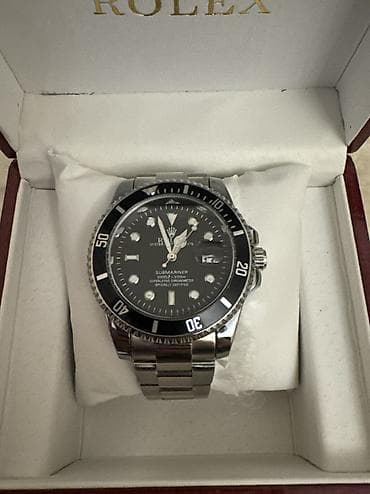 kişi eynəyi: Qol saatı, Rolex, rəng - Qara — 4