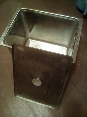 емкость для воды из нержавейки: Qazan, Paslanmayan polad, 5-dən çox l — 3