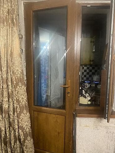 profil demir: PVC balkon qapısı və yan pəncərə dəsti 2ci əl super vəziyyətdə yeni — 2