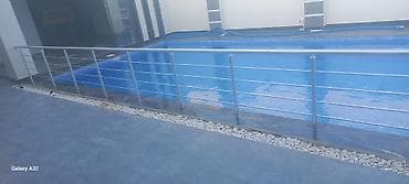 boru: Balkon məhəccəri, Paslanmaz polad — 1