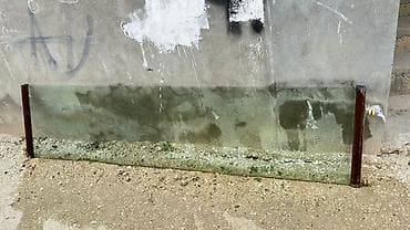 suse banka qebulu: Pəncərə şüşəsi, Еni: 55 sm, Uzunluğu: 230 sm — 3