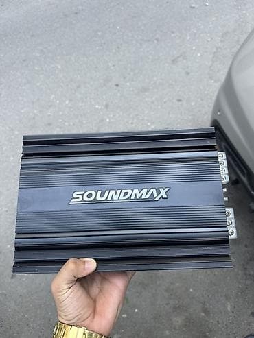 Soundmax SX-600.1D model nömrəli 12 voltluq avtomobil gücləndiricisi — 1