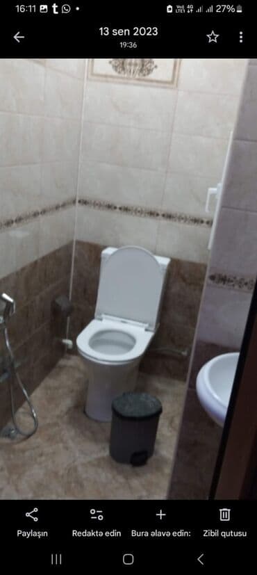 günəşlidə kirayə: Afda kirayə ev Xırdalan 2otaq boş ev — 3