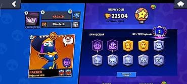 it mikro: Brawl Stars hesabı – yüksək inkişaflı profil - Kupa sayı: 22,504 (ən — 1
