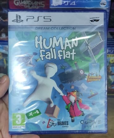 rol ps: PlayStation 5 üçün human fall flat oyun diski. Tam original — 1