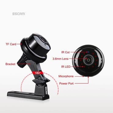 видеокамера: Kamera ip Escam Q6 1080 HD (kamera wifi) 🌍Zavod məhsuludu ve dünyanın — 3