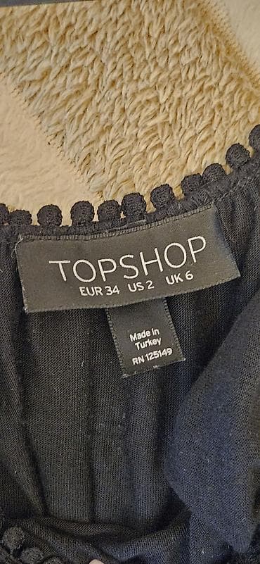 usta geyimi: Məhsul: Qadın paltarı – TOPSHOP 2 defe geyinilib. Olcusu 34 — 4