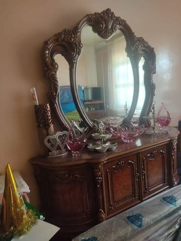 мойка шкаф для кухни: 2 односпальные кровати, Трюмо, Б/у — 1