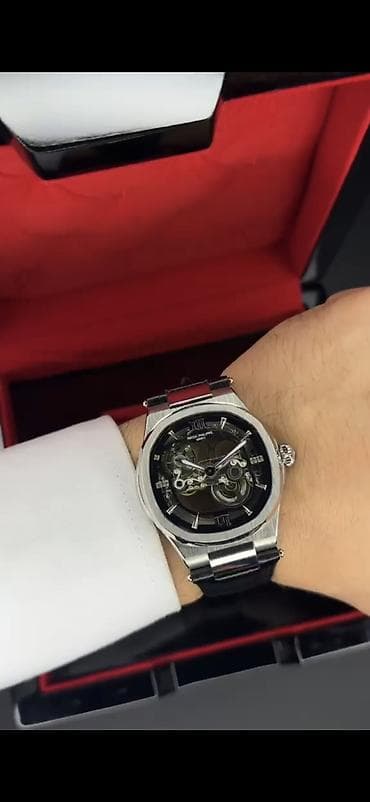 sensor saatlar: Yeni, Qol saatı, Patek Phillipe, rəng - Qara — 5