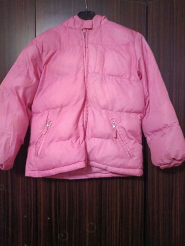 uşaq geyimleri: Qız üçün isti şişmə qış gödəkçəsi – çəhrayı rəng Xüsusiyyətlər: - Ön — 1