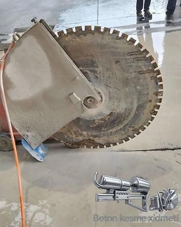 ayna qapı: Beton kəsimi və deşmə xidməti - Armaturlu/armatursuz beton, monolit — 1