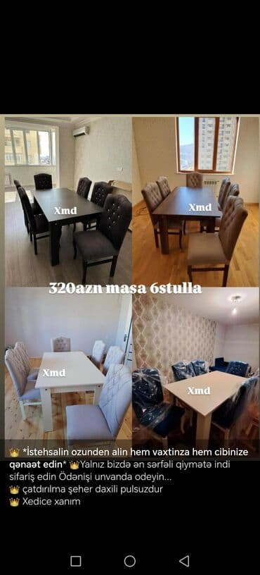 Другие товары для дома: Овальный стол, 6 стульев — 4