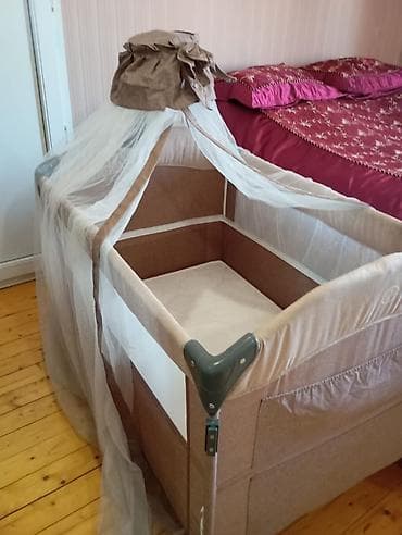 guzgu ev: Oğlan və qız üçün, Yeni, Çarpayı, Matras ilə — 8