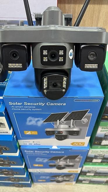musahide kamera: 4g simsiz Solar Security Camera – günəş panelli ağıllı mühafizə — 1