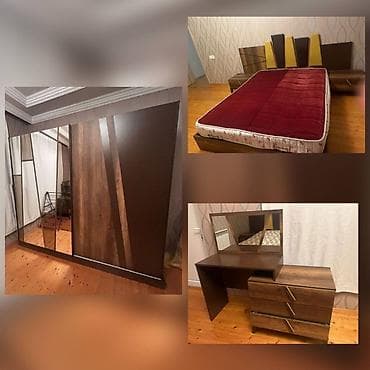 lustur islenmis: Yataq mebeli 500 azn Taxtin matrasi ve bazasi var 🏡Qaracuxur ⚡️⚡️lale — 1